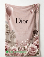 Dior Throw Blankets